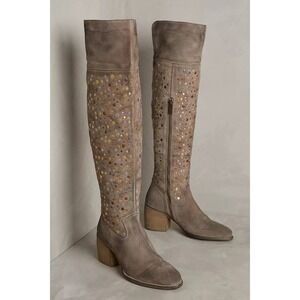 Seychelles Progress Over-The-Knee Boots‎ Women's Sz 7 MSRP $328/#S8109